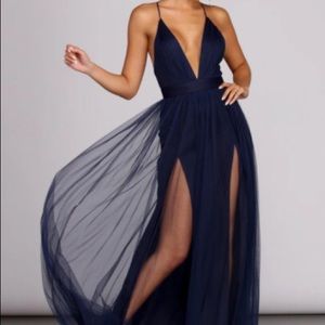 Windsor tulle formal dress